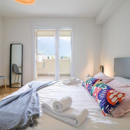 Modern Apartment Close To Martigny Train Station Dış mekan fotoğraf