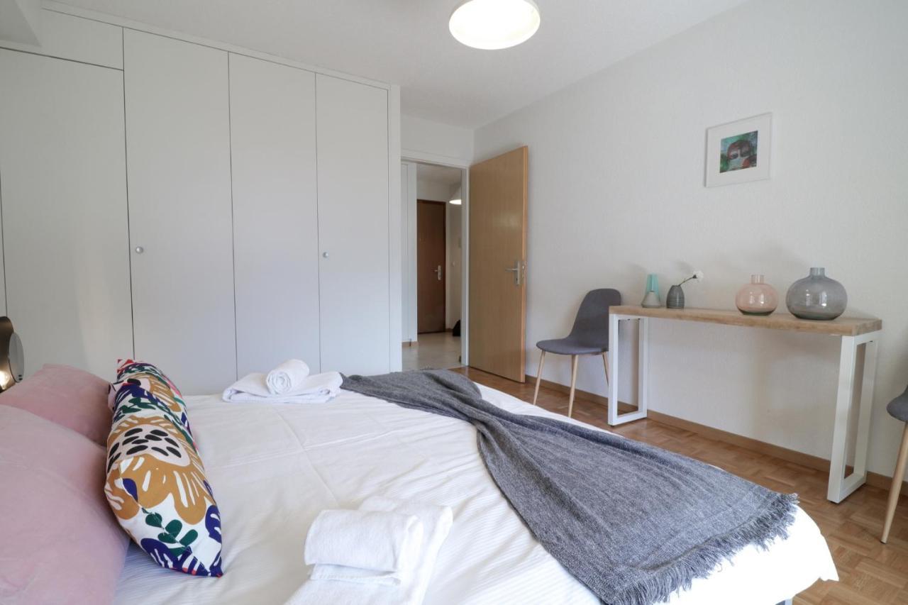 Modern Apartment Close To Martigny Train Station Dış mekan fotoğraf