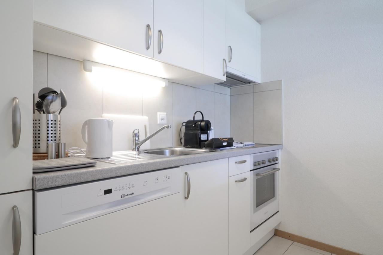 Modern Apartment Close To Martigny Train Station Dış mekan fotoğraf